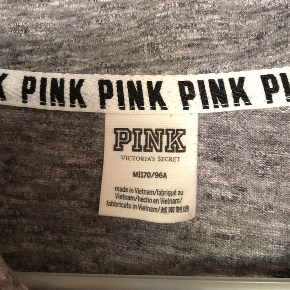 PINK cropped sweatshirt - Picture 2 of 3